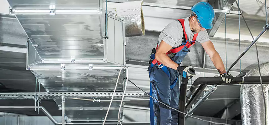 Precise Air Duct Vent Installation in Pampa